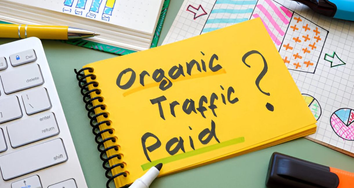 increase organic website traffic - aik sath digital